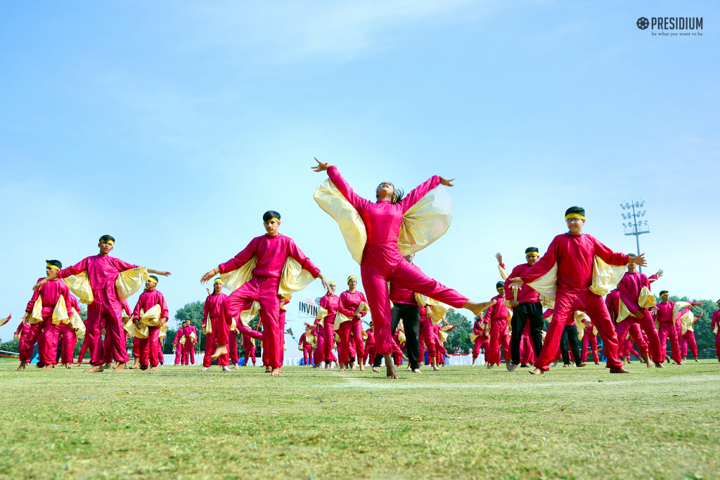 Presidium Rajnagar, PRESIDIUM CELEBRATES ANNUAL SPORTS DAY WITH ARDOUR AND ZEAL